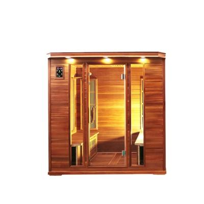 China With Transom Windows 4 Person Far Infrared Steam Shower Sauna Combo for sale