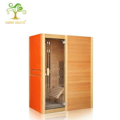 China Computer control panel far infrared sauna for 3 person sauna Chinese factory for sale