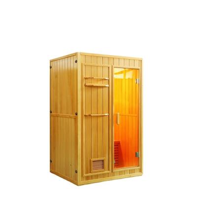 China With Windows 2 Preson Luxury Infrared Bath Wooden Transom Heater for sale