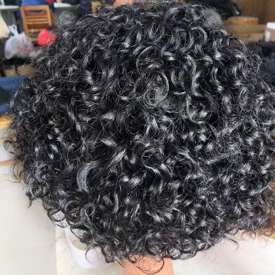 China Kinky Curl Pixie Curls Human Wig, Straight Hair Lace Front Bob Wigs Pixie Cut Virgin Hair Wig Hairpiece for sale