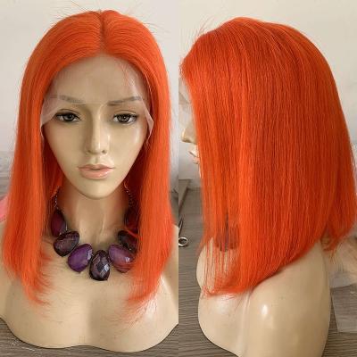 China Free Style Remy Hair Short Wigs 100%virgin Hair Bob Wigs Grade 10A Short Bob Human Hair Lace Front Wigs Preplucked 13x4 Full Lace Frontal Wigs for sale