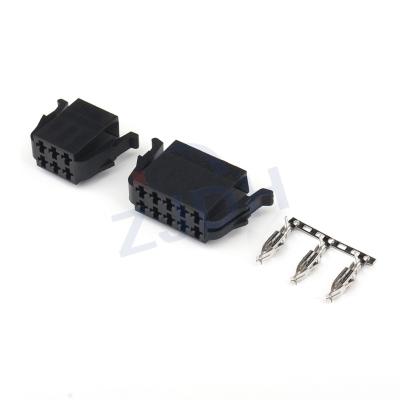 China Automotive Wire Harness Manufacturers Selling ZJDH 6 Pin Plug Wire Harness Female Electrical Sealed Housing Auto Connector 1-929621-1 for sale