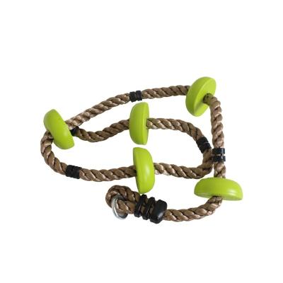 China High Quality Outdoor Plastic Climbing Climbing Rope Toy Rope Plastic Playground Kids Climbing Rope for sale