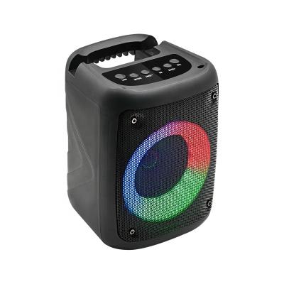 China New Arrival Portable LED BT Wireless Portable Speaker Flash Light Weight Speaker for sale