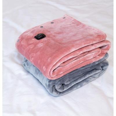 China Wholesale portable winter low voltage safety and thermal blanket multifunctional flannel electric blanket for sale