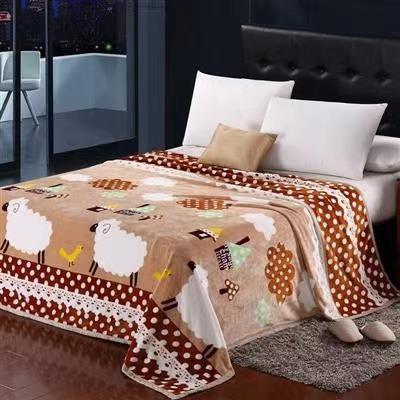 China Anti-static comfort blanket special single-layer covering blanket four seasons mid-size blanket beautiful for sale