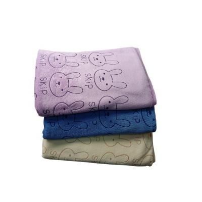 China Promotional Children's Cartoon Absorbent Child Safe Towel Easy To Dry Large Scarf Bath Towel Large Towel for sale