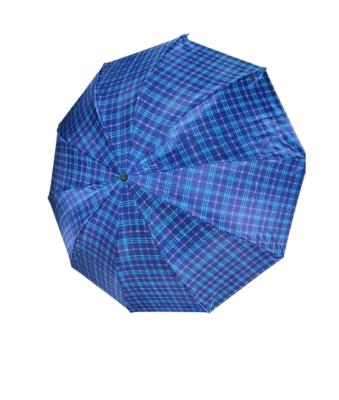 China Wholesale Custom Outdoor CLASSIC Quality Plaid Umbrella Shade Shade Outdoor Rain and Thick Color Tin Cloth Umbrella for sale