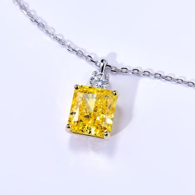 China Fashion Wedding Jewelry 925 Sterling Silver Chains Gold Filled Necklaces Lead Free Nickel Free Zircon Queen Best Friend Trendy Necklace for sale