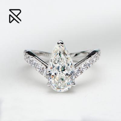 China 2021wholesale top handmade finish like ring butterfly ring 18k gold green engagement wedding rings for sale