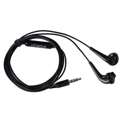 China Hot Selling Portable Earphone Sports Wired Earphones Mobile Phone Handsfree Wired Earpiece for sale