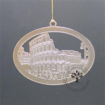 China Colosseum Souvenir Metal Ornament Europe Famous Places Of Interest for sale