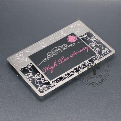 China Europe Personalized Design High Quanlity Core Metal Business Card VIP Card for sale