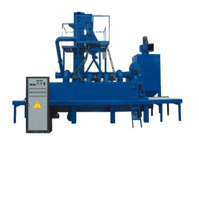 China Outdoor high quality rust removal maker high efficiency sand blaster for aluminum die casting parts processing by shot blasting machine for sale