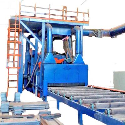 China Building Material Shops Repair Welding / Removing Rough Edge Shot Blasting Machine for sale