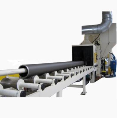 China Expand Steel Pipe Special Shot Blasting Machine For Removing Dirt On The Surface Of Oil Drums / Covers / Tube And Vessels for sale