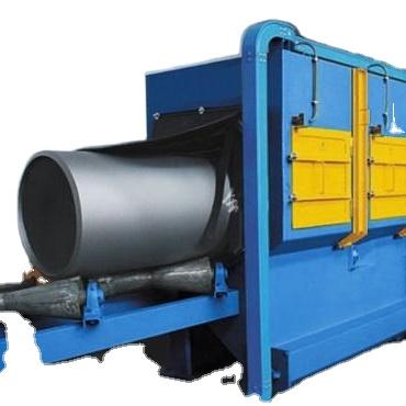 China Increase steel pipe shot blasting machine for outer wall of steel pipe and tube cylinders for sale