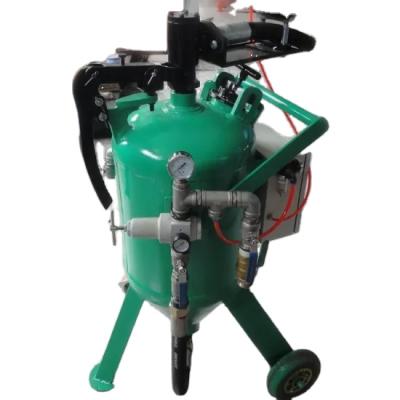 China Building Material Shops Sandblaster Portable Water Sand Blasting Wet Type For Derusting Cleaning for sale