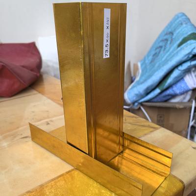 China C/U Channel Drywall Partition Stud Track 50-150mm Class A Fire Resistance for sale