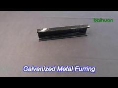 modern construction galvanized metal furring for easy installation and customization