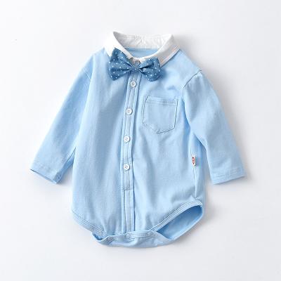 China Wholesale custom casual 2022 spring and summer baby united long sleeve cotton boys clothes baby rompers for sale