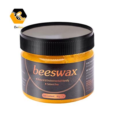 China Sustainable Wholesale Wooden Care Beeswax Furniture Factory Floor Polish Home Cleaning Wax for sale