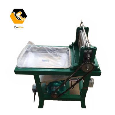 China Electric Automatic Bee Farm Comb Embossing Sheet Making Beeswax Honeycomb Foundation Roller Machine | electric beeswax stamping machine for sale