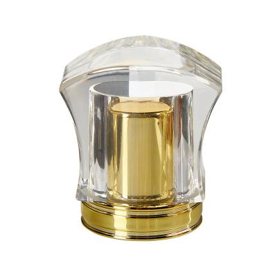 China Exquisite Perfume Bottles Transparent Cap Cosmetic Spray Capsule for sale