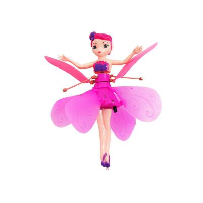 China Na Children's Induction Toy Gesture Sensing Airplanes Fairy Inductive Hand with Sensors Mini Flying Doll Toy Girls for sale