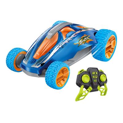 China High Speed ​​Radio Control With 360 Degree Drift RC Car Stunt Toys 2.4Ghz 4wd Radio Control Double Stunt Spinner Roll Car Kids Toy for sale