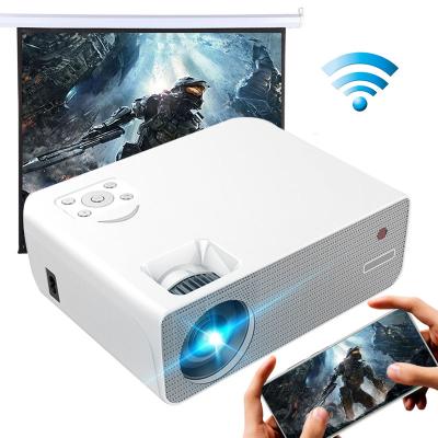 China 3D Home Theater Ready 3D Movie 4K Poyector 1080P LED Beamer WIFI Miracast Desktop Home Theater Full HD 2022 Portable Native LCD Video Projector for sale