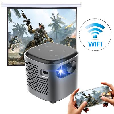 China Full HD Beamer Smart Android DLP Portable Home Theater Digital 4k Pico Mini Projector Proyector 1080p LED Pocket Pico Outdoor WiFi for sale