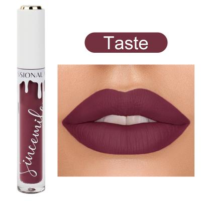 China Waterproof Private Label Lip Gloss Bulk Set Vegan Lip Gloss Makeup Free Samples Custom Vendor Customize Nude Matte Liquid Lipstick for sale