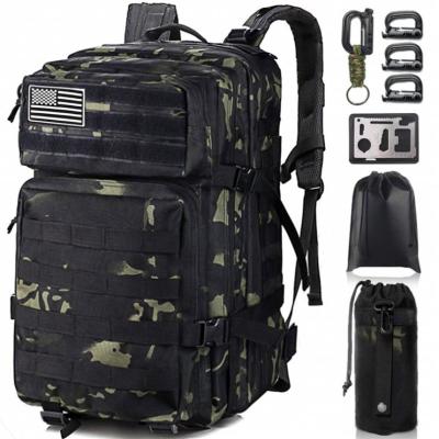 China Survival Army Rucksack Men Tactical Rucksack Waterproof Outdoor Military Hiking Bag for sale