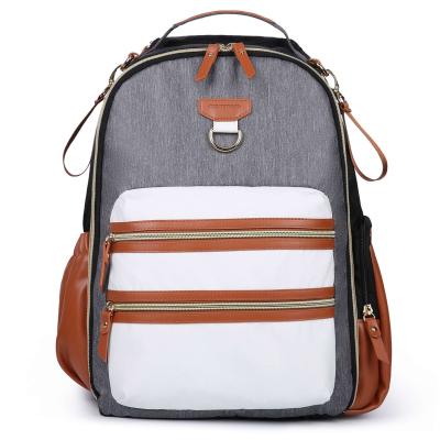 China New Design Diaper Backpack High Quality Bag 3 In 1 Diaper Bag Changing Diaper Clutch Bag With High Quality for sale