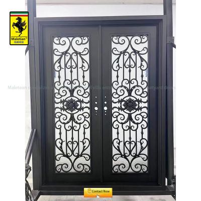 China Hot Sale Anti-theft Cast Iron Front Door Design for sale