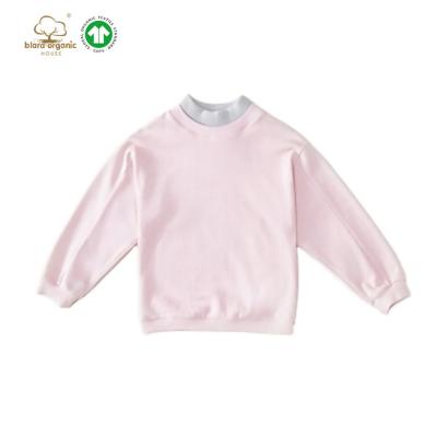 China Sustaniable Warm White Blara Sweater-Fashion Breathable Autumn Winter Idea For Kid Girl's Shirt for sale