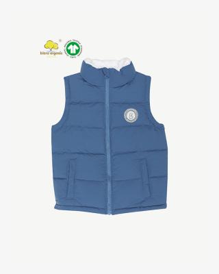 China Baby Boy Winter Sustainable Boy Insulation Ves Padding Mens Puffy Sustainable Clothing Vest Cheap Casual Baby Boy Vest for sale