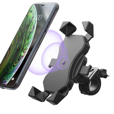 China Universal Adjustable Motorcycle Bicycle Bike Phone Holder; Handlebar Grip Phone Holder Bike Mount Mobile Phone Holder On The Bike for sale