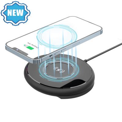 China QC3.0 New Magnetic Wireless Charging Stand 15W Desktop Stand For iPhone 12 MagSafe Phone Charger Wireless Protection for sale