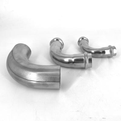 China Pipe Lines Connect Available 4 Inch Elbow Stock Stainless Steel Pipe Fittings for sale