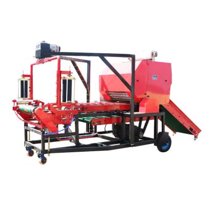 China High Productivity Straw Square Baler Machine 1400 KG For Farms for sale