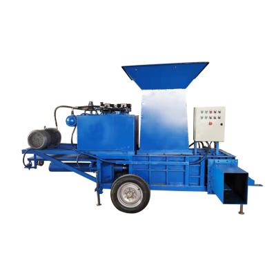 China New Tongda Corn Straw Square Baler Machine With 15KW Motor Power PLC Control 1700 KG T125/70R16 Model for sale