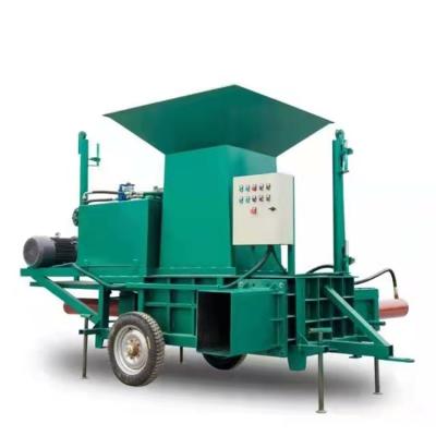 China New Square Baler Hay Baling Machine with 15KW Motor Power Water Cooled Hydraulic Oil Cooling for sale