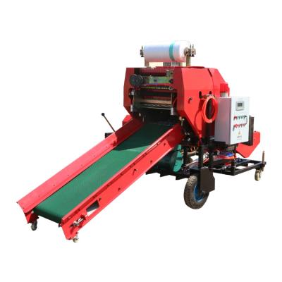 China High Efficiency Corn Round Silage Baler Machine With Bearing Components for sale