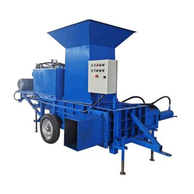 China Corn Baler Machine with PLC Control and Hydraulic Press for Efficient Output for sale