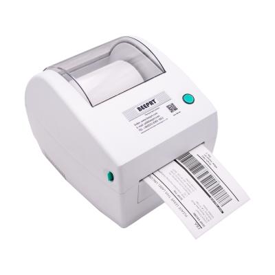 China 108mm thermal label printer black and white computer status shipping labels for sale