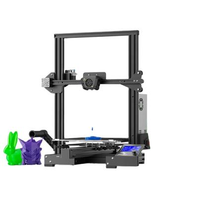 China 3d Printer Ender 3 3d Printer Big Industrial Plastic Rods Pla Fdm 3d Max Skrivare 3d Printer for sale