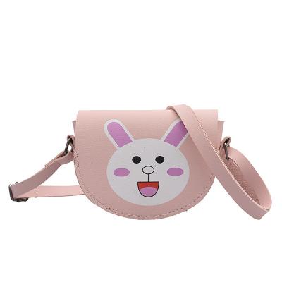 China High Quality Cute Kid Girl Cartoon Printing Coin Clip Princess Shoulder Bag Children Baby Handbags for sale