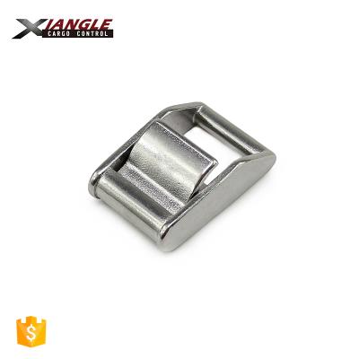 China high quality 2.5cm webbing 450kgs cam buckle 1inch stainless steel stock cam buckles custom made belt buckles manufacturers for sale